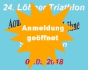 Anmeldung geöffnet